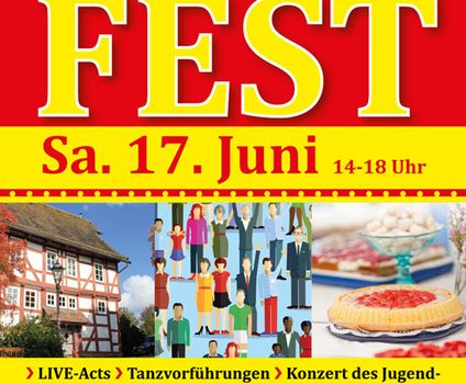 Trendelburger Bürgerfest Plakat